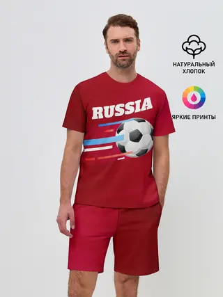 Мужской костюм с шортами / Футбол Россия