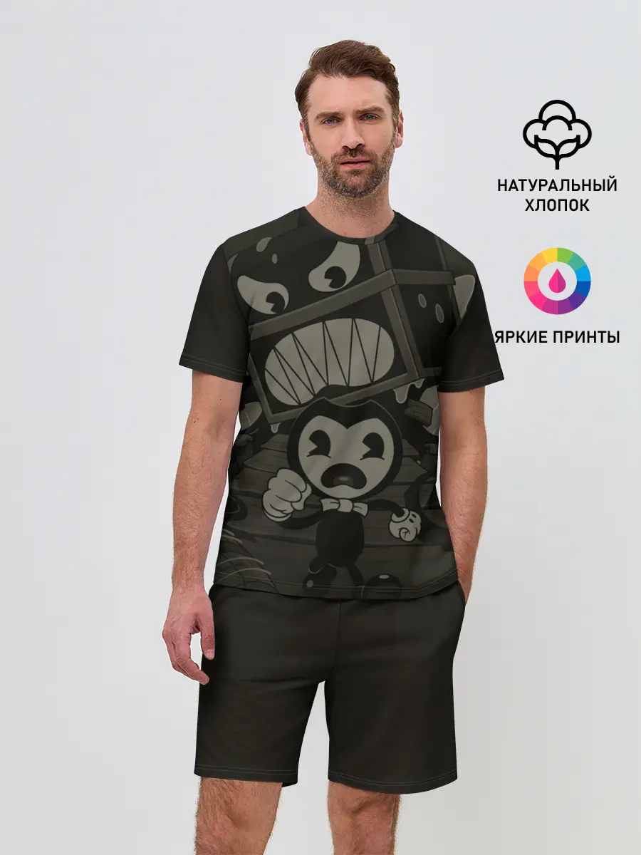 Мужской костюм с шортами / Bendy and the ink machine