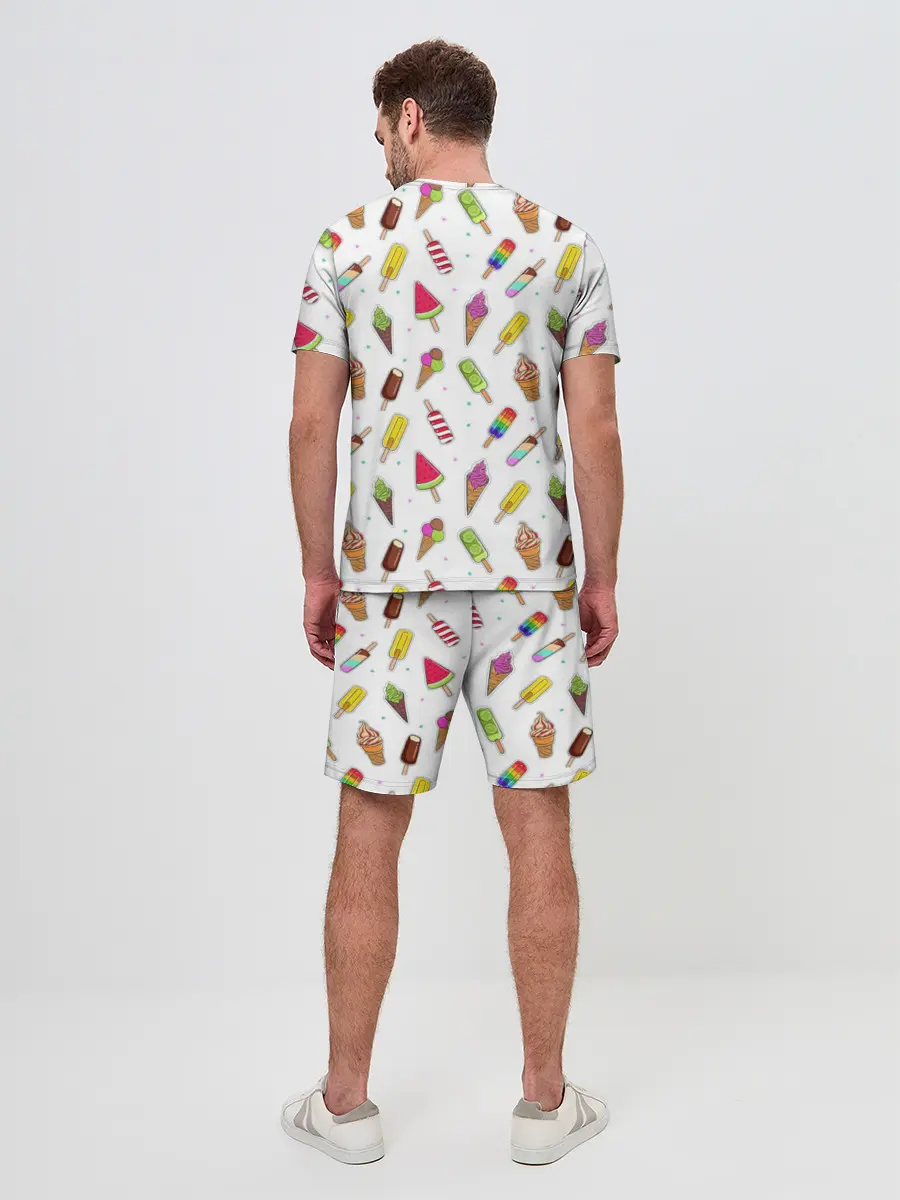 Мужской костюм с шортами / Летний MIX