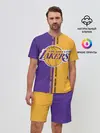 Мужской костюм с шортами / Los angeles lakers. NBA