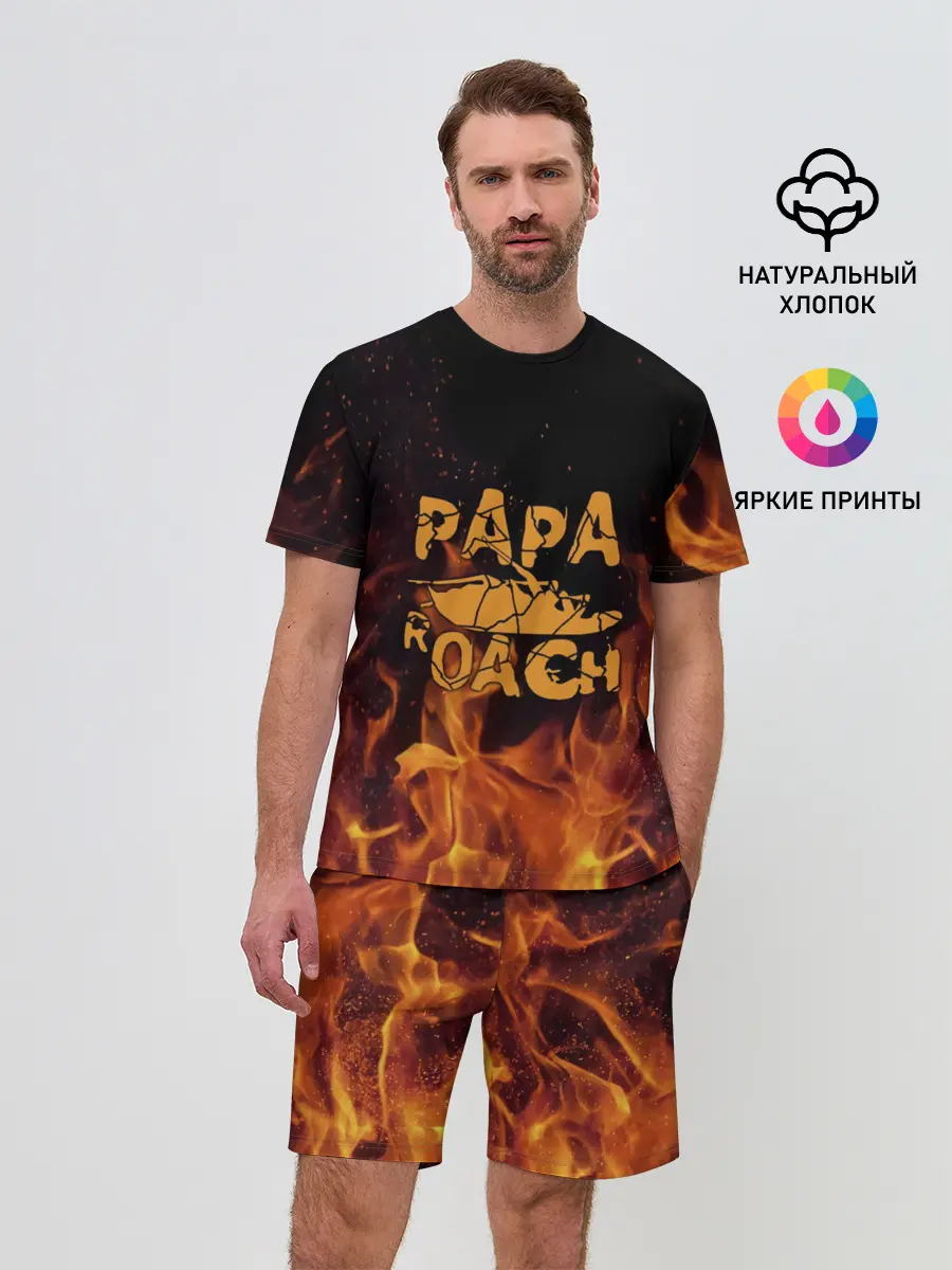 Мужской костюм с шортами / Papa Roach