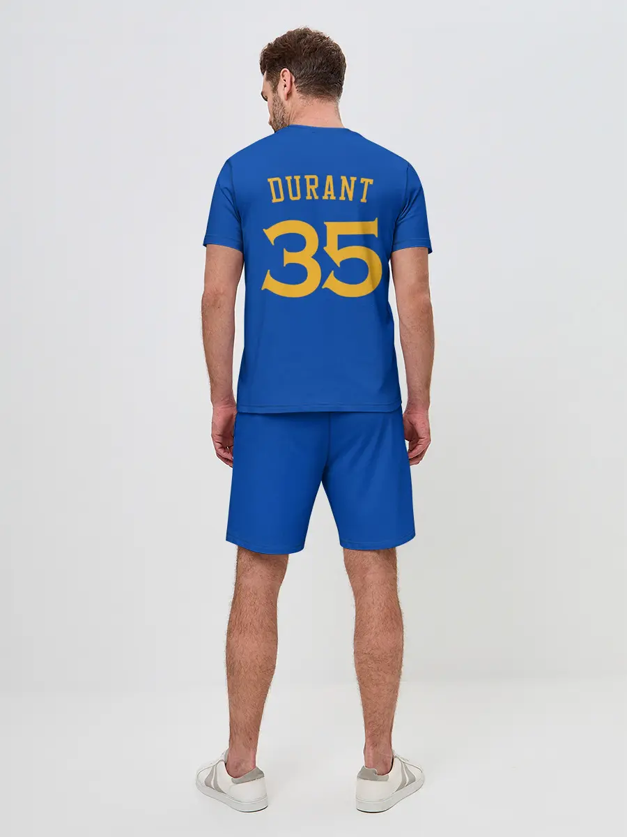 Мужской костюм с шортами / Kevin Durant форма GSW