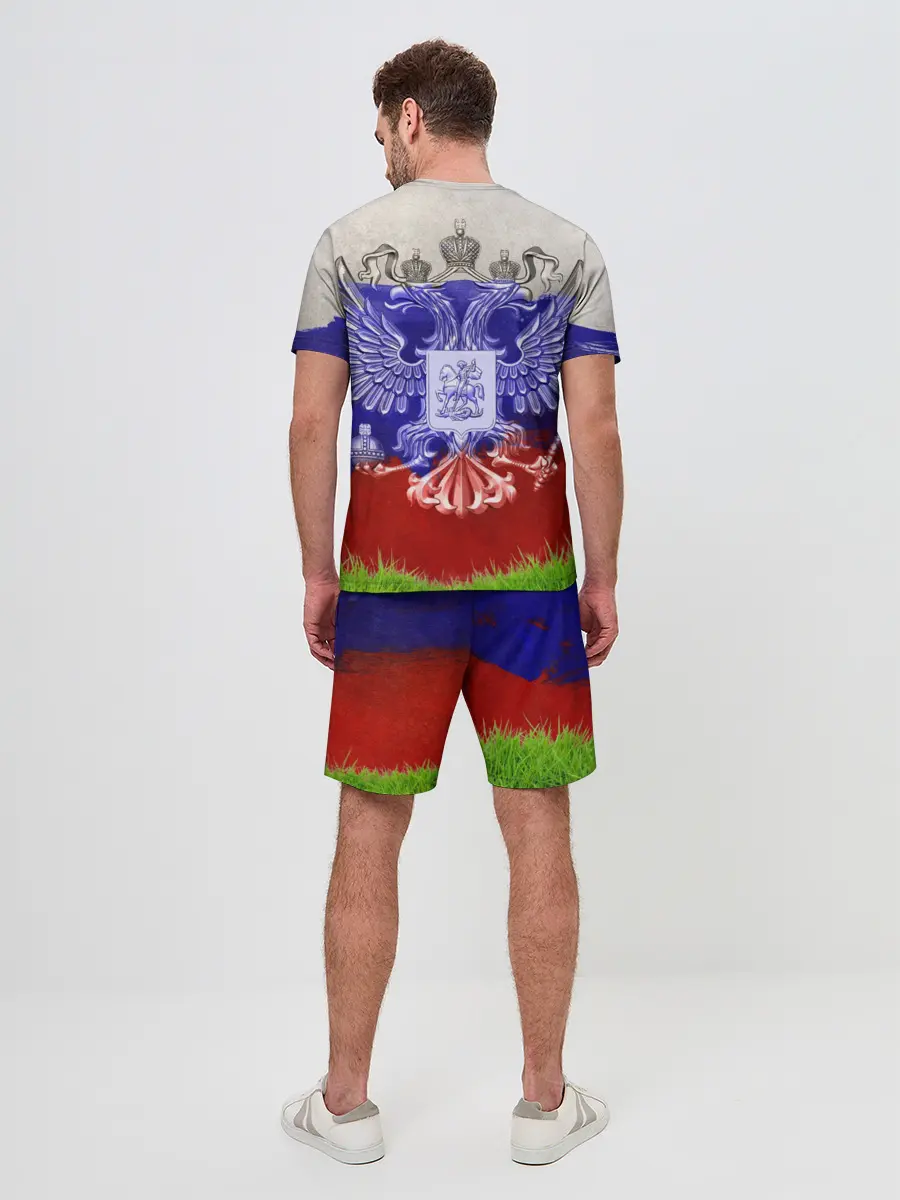 Мужской костюм с шортами / Сборная России