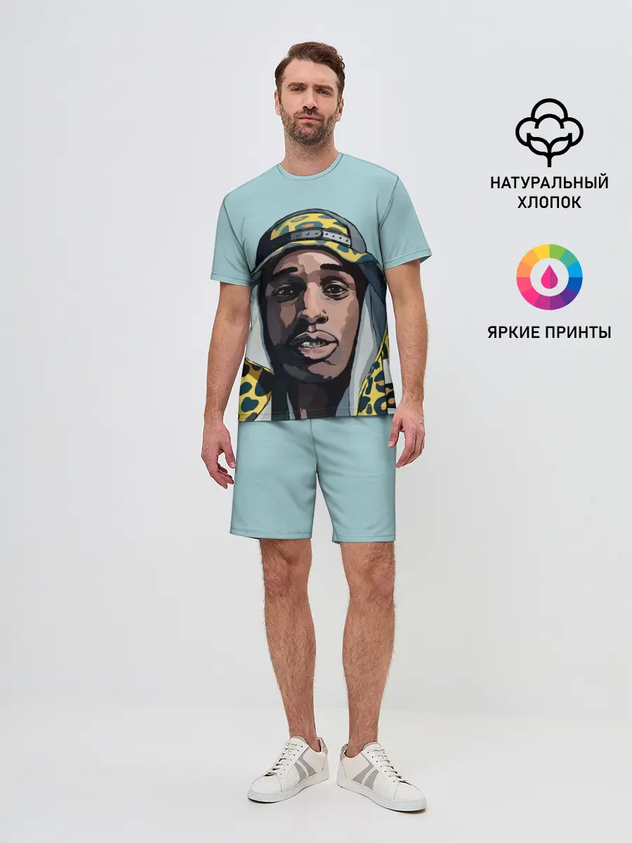 Мужской костюм с шортами / ASAP Rocky