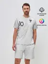 Мужской костюм с шортами / Mbappe away WC 2018