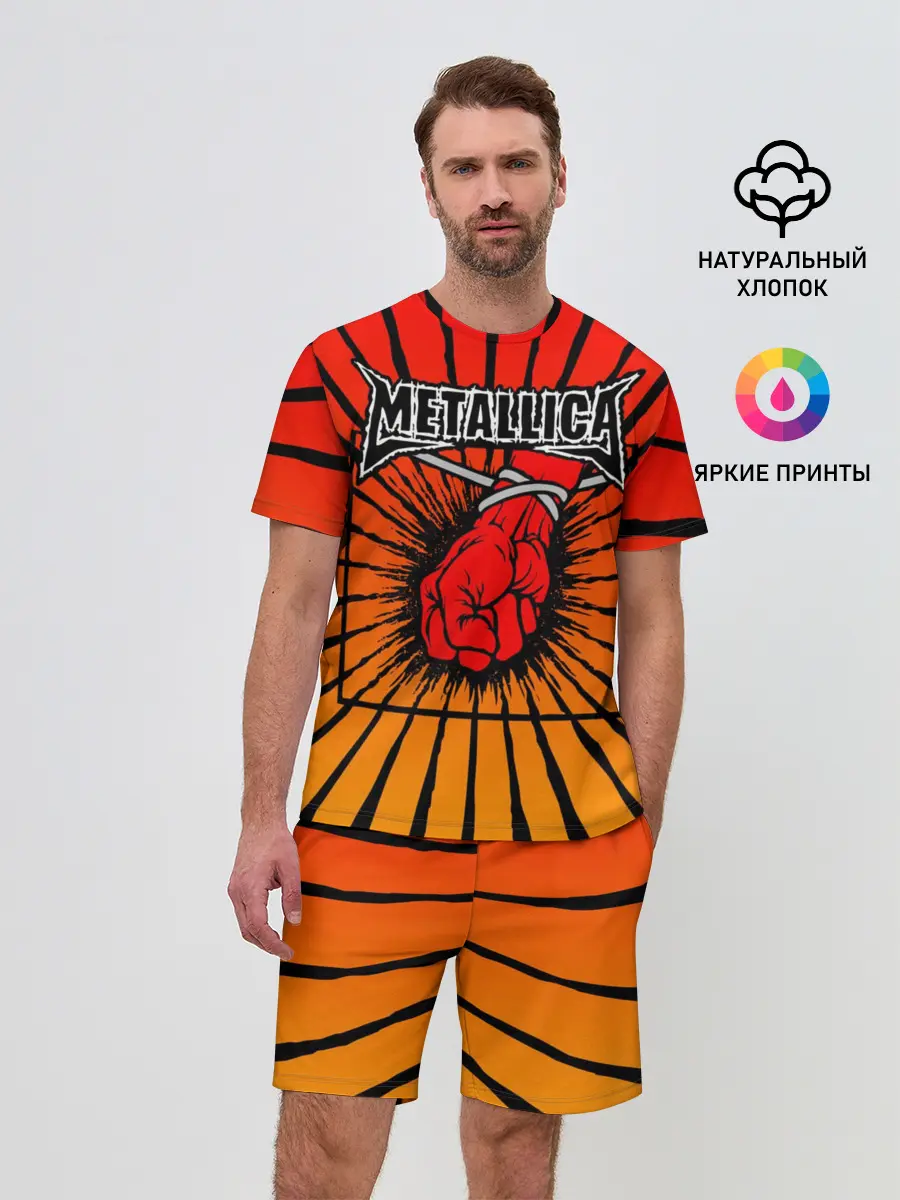 Мужской костюм с шортами / Metallica