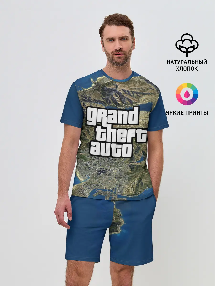 Мужской костюм с шортами / GTA