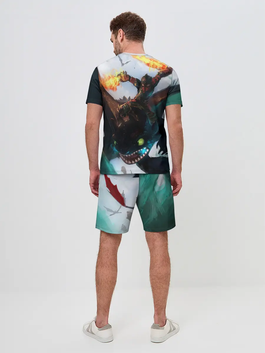 Мужской костюм с шортами / как приручить дракона