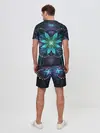 Мужской костюм с шортами / Астральная мандала