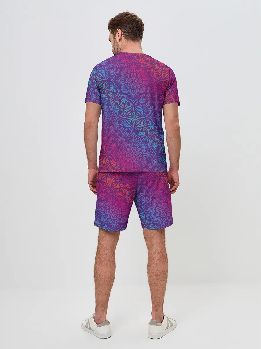 Мужской костюм с шортами / Роскошный Ом