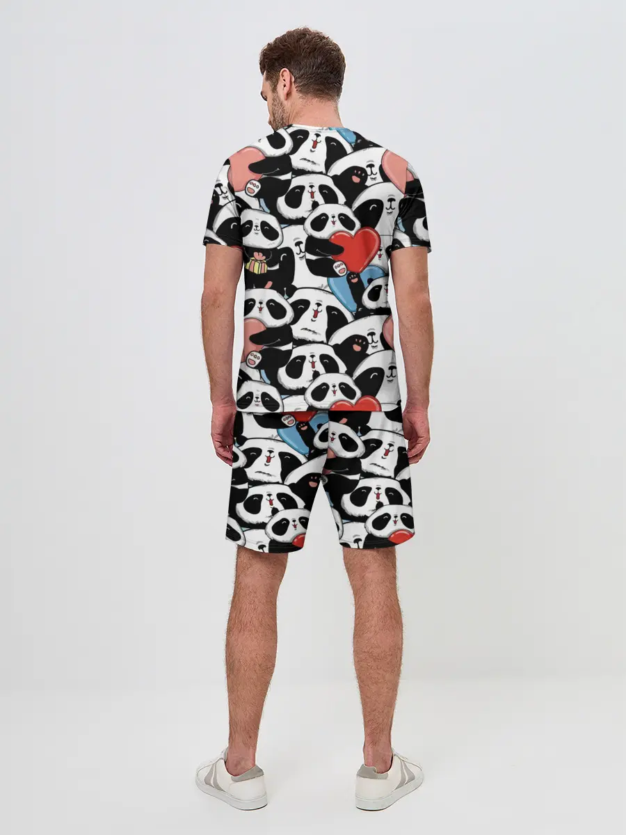 Мужской костюм с шортами / Пандяшки