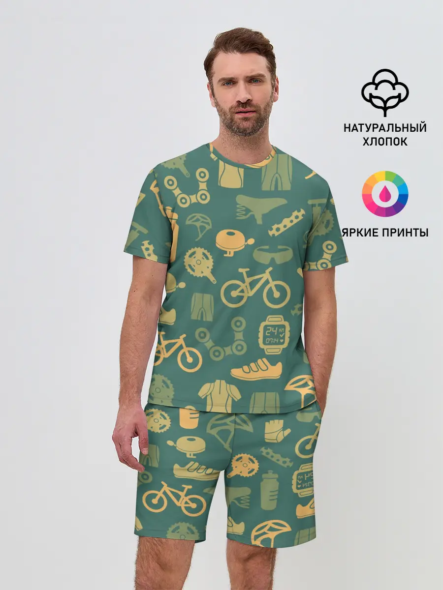 Мужской костюм с шортами / Велосипедист