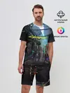 Мужской костюм с шортами / Cyber Punk 2077