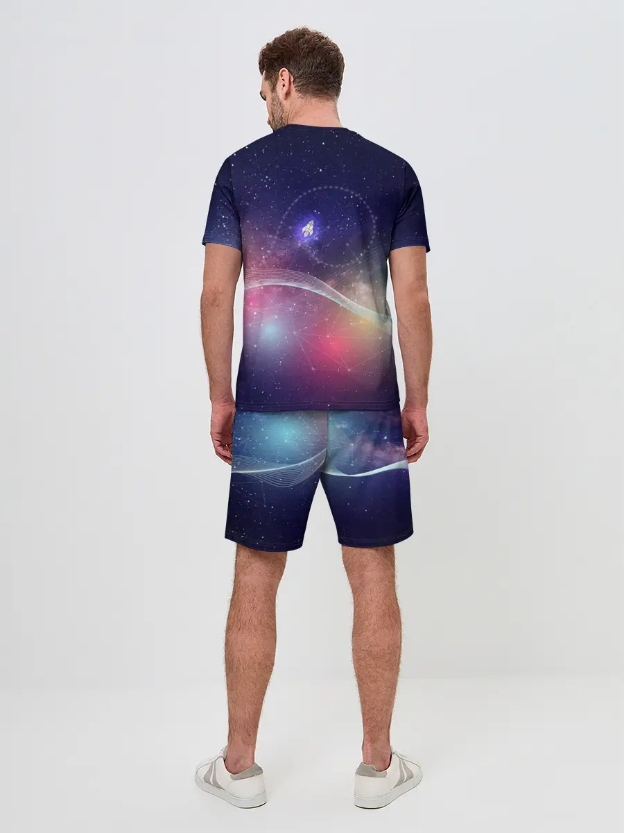 Мужской костюм с шортами / НЛО: людей не существует.