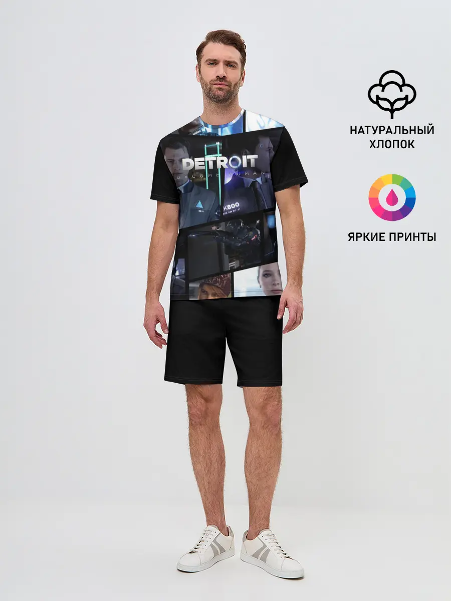 Мужской костюм с шортами / DETROIT BECOME HUMAN