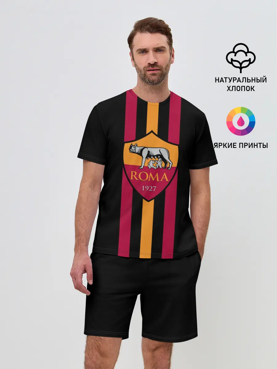 Мужской костюм с шортами / FC Roma Lines