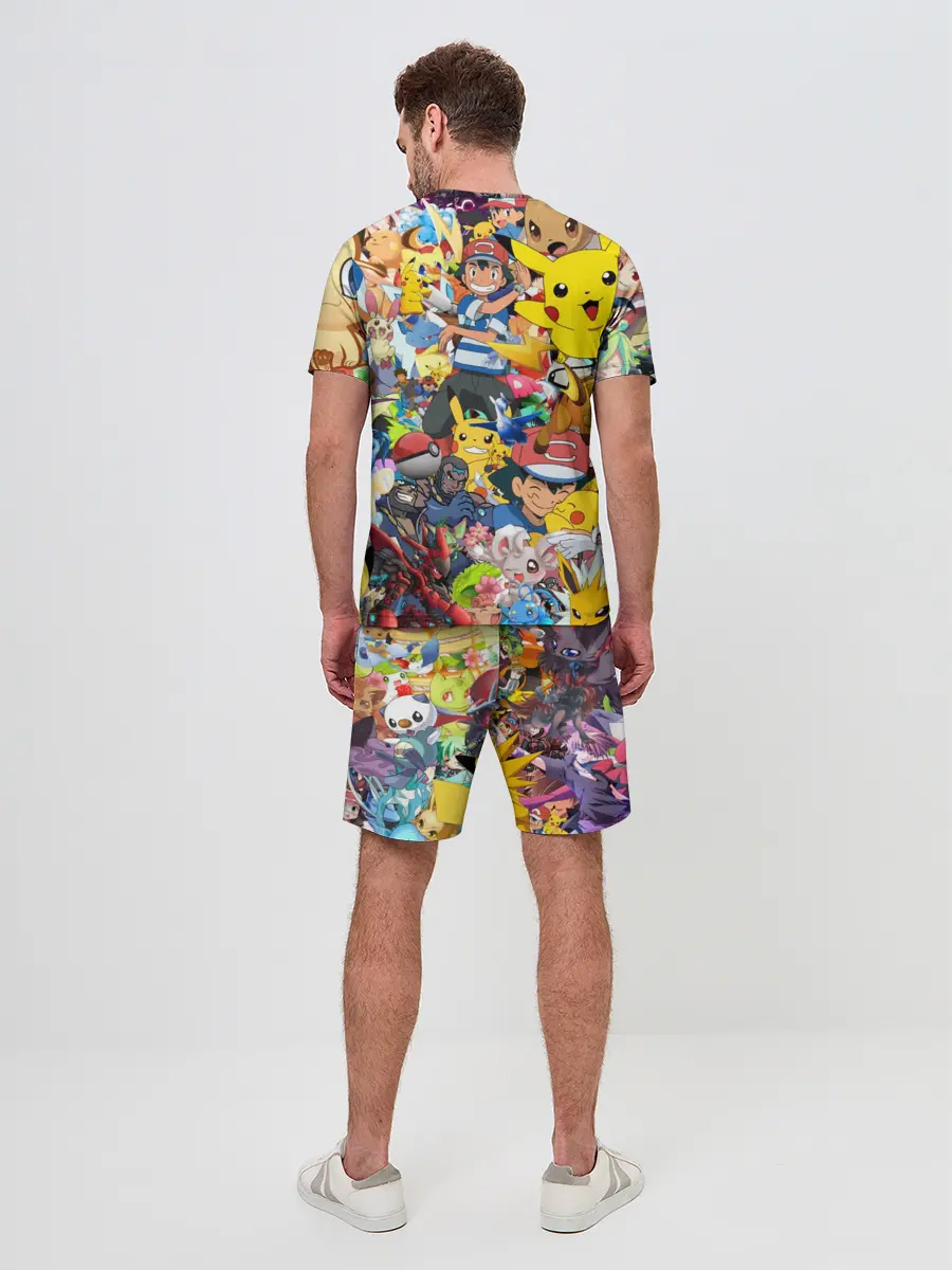 Мужской костюм с шортами / Pokemon