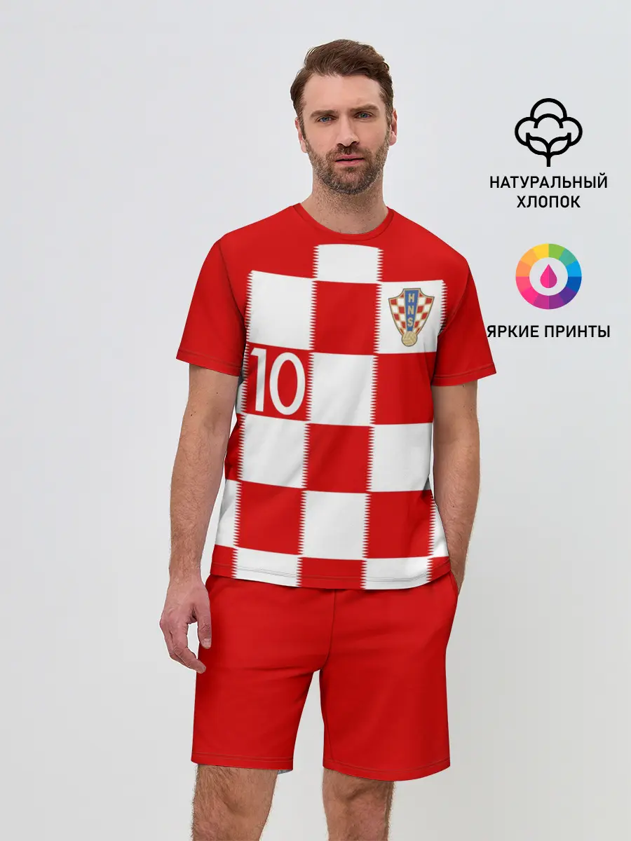 Мужской костюм с шортами / Модрич Хорватия