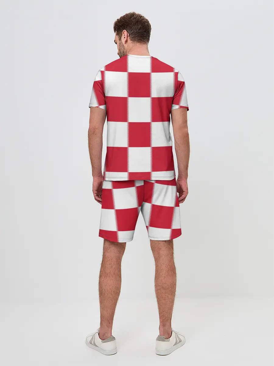 Мужской костюм с шортами / Форма Хорватии