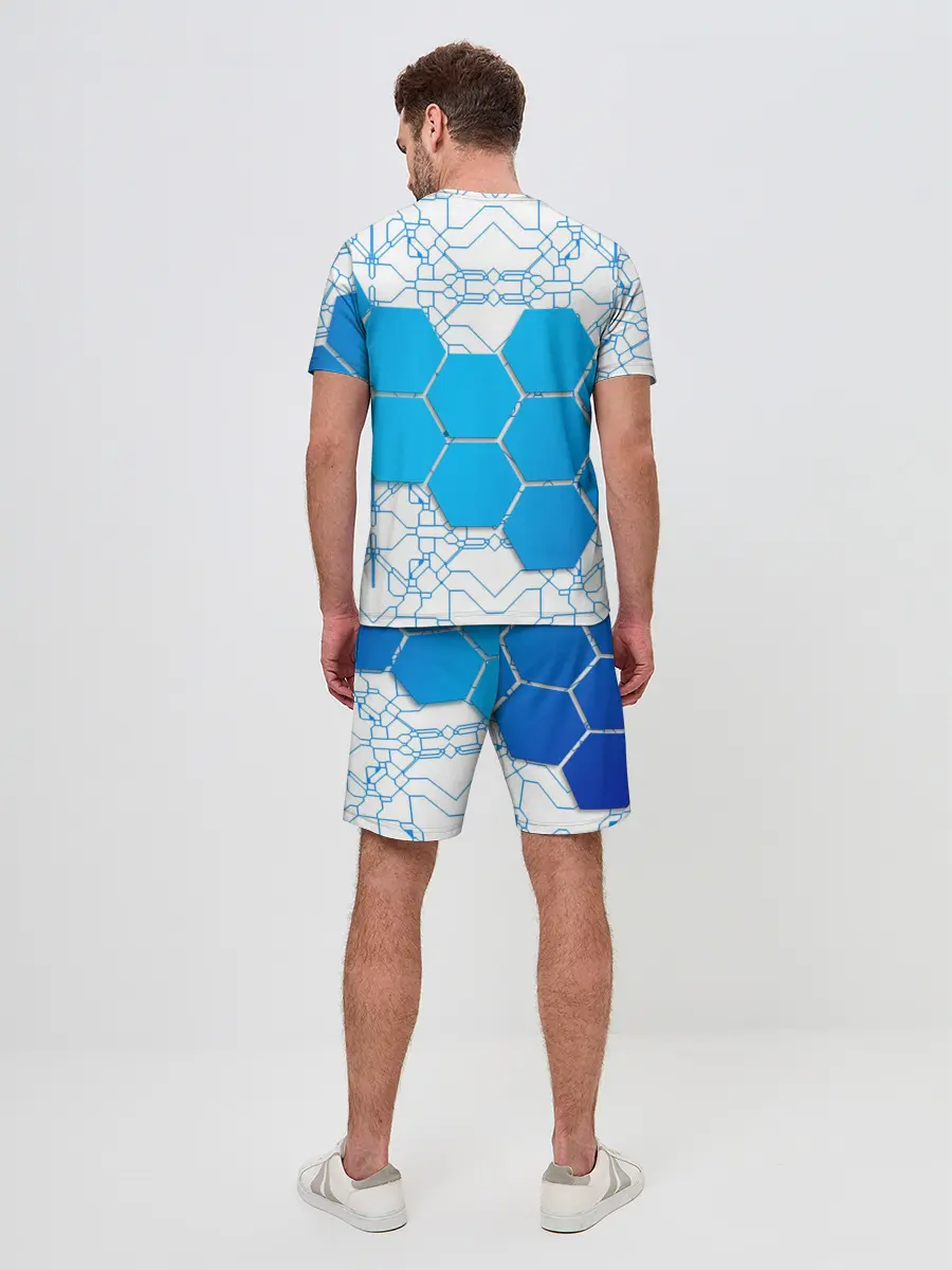 Мужской костюм с шортами / Detroit: become human RK800