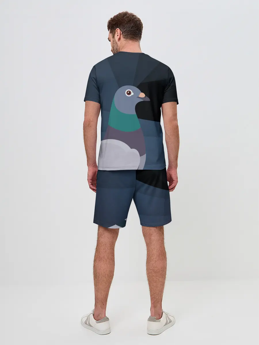 Мужской костюм с шортами / Голубь Наташа