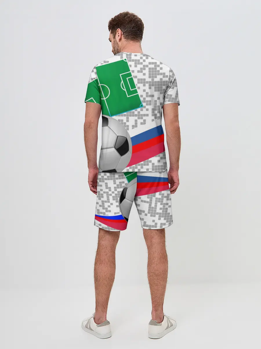 Мужской костюм с шортами / Русский футбол