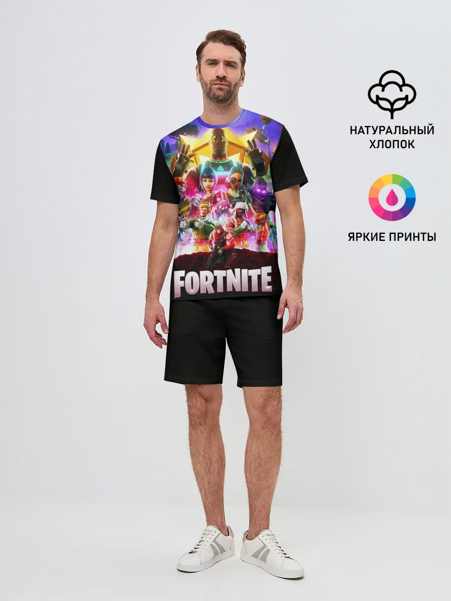 Мужской костюм с шортами / Fortnite Королевская Битва