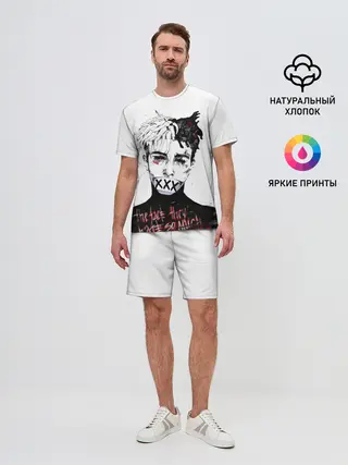 Мужской костюм с шортами / xxxtentacion