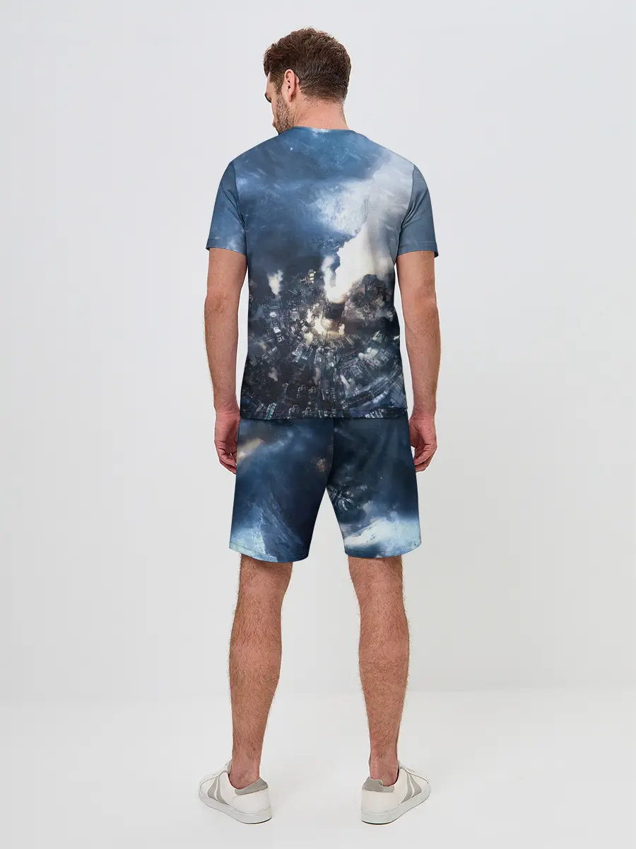 Мужской костюм с шортами / Фростпанк