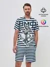 Мужской костюм с шортами / Якорь ВМФ