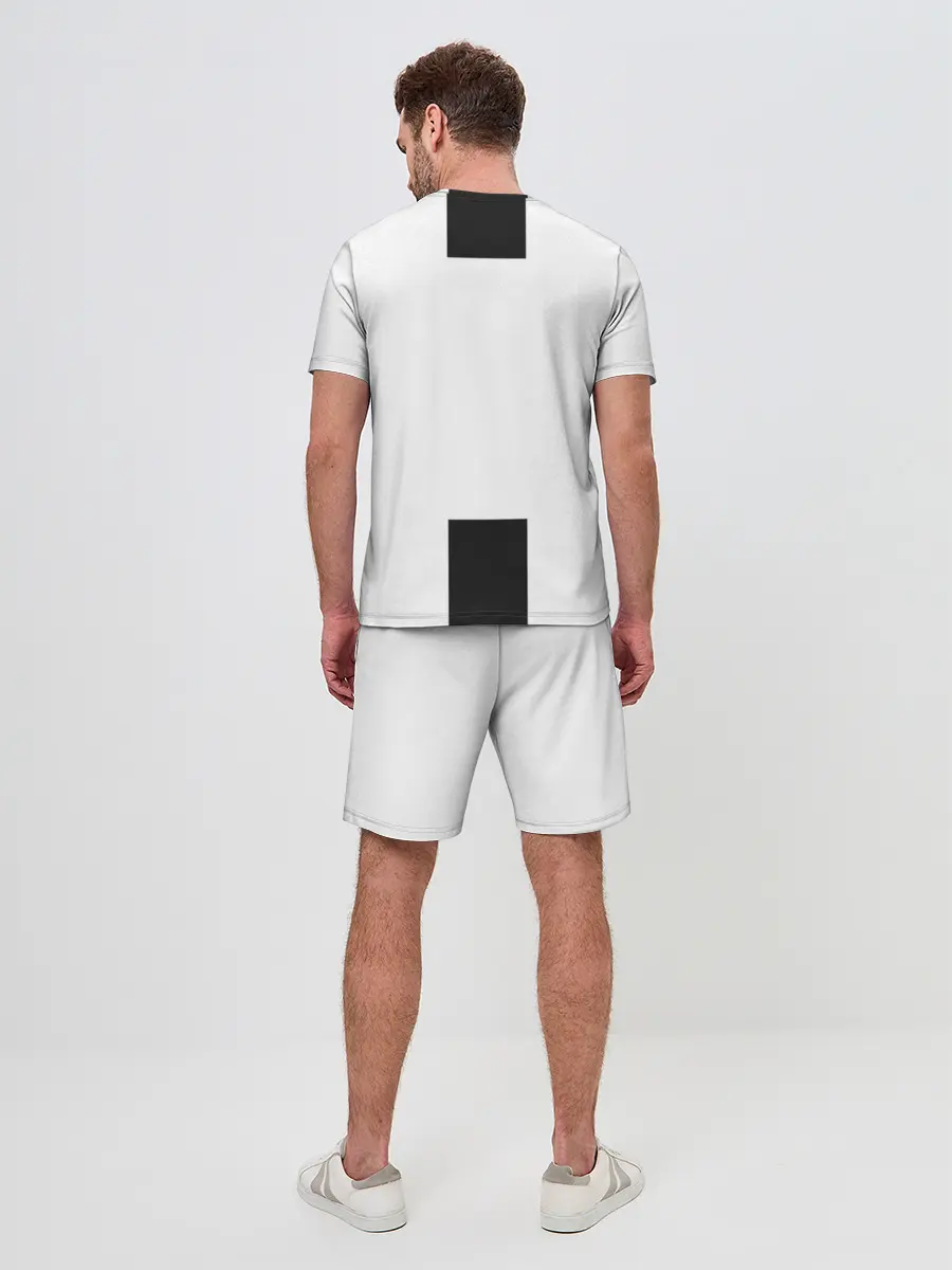 Мужской костюм с шортами / Форма Ювентуса 18-19