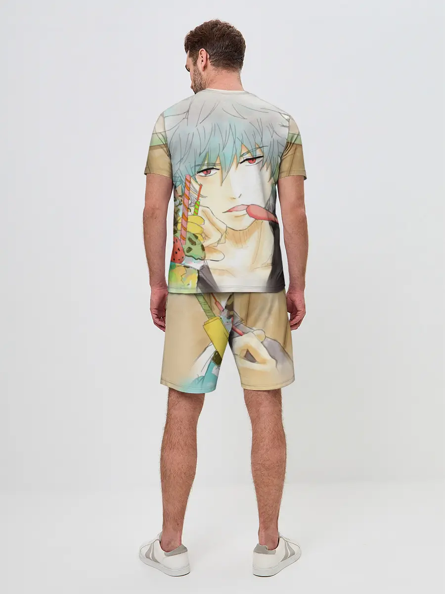 Мужской костюм с шортами / манга Серебряная душа