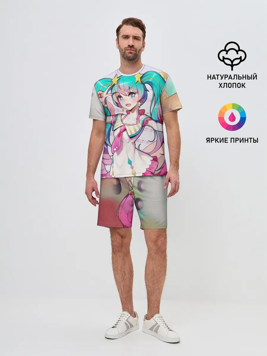 Мужской костюм с шортами / Музыкальное наслаждения