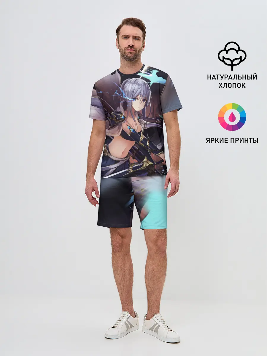 Мужской костюм с шортами / ФЭНТЕЗИ АНИМЕ-ВОИТЕЛЬНИЦА