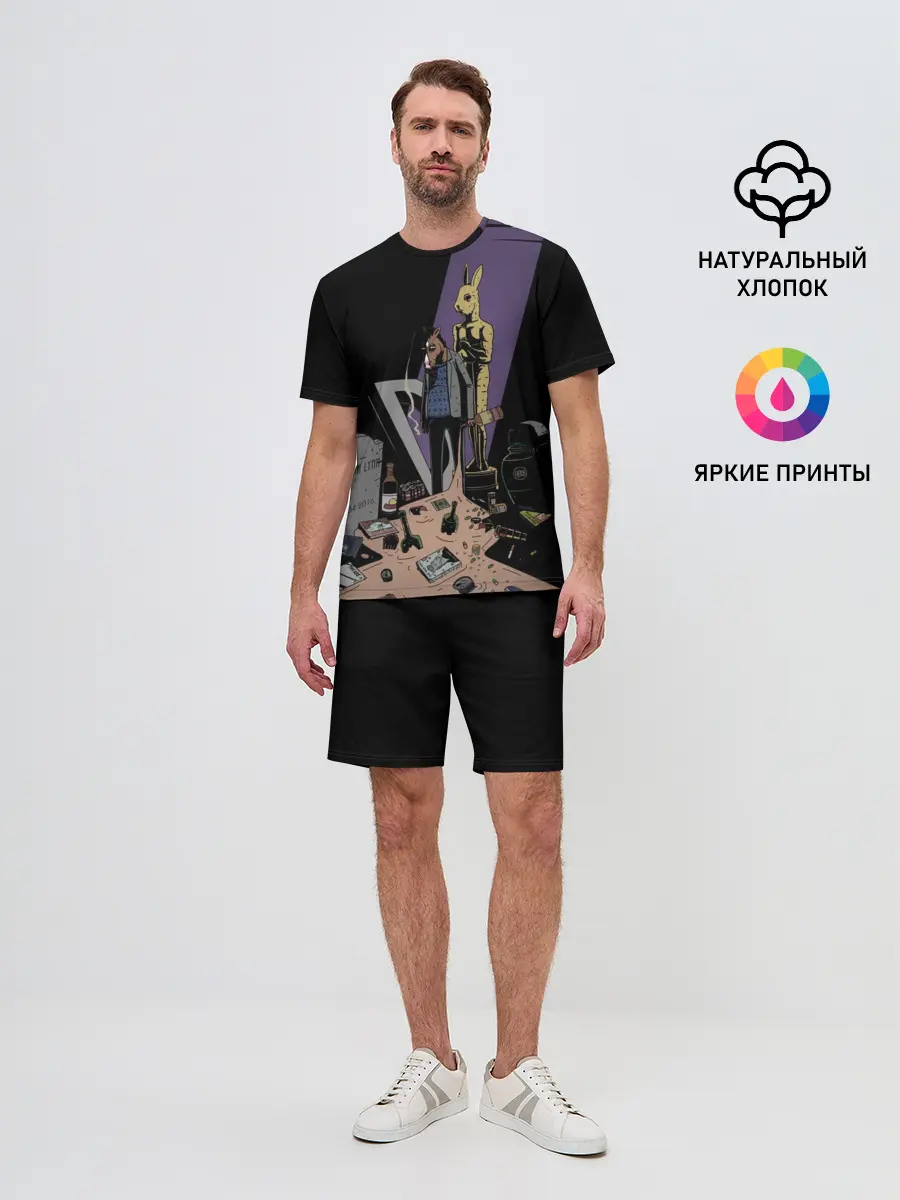 Мужской костюм с шортами / Конь БоДжек #3