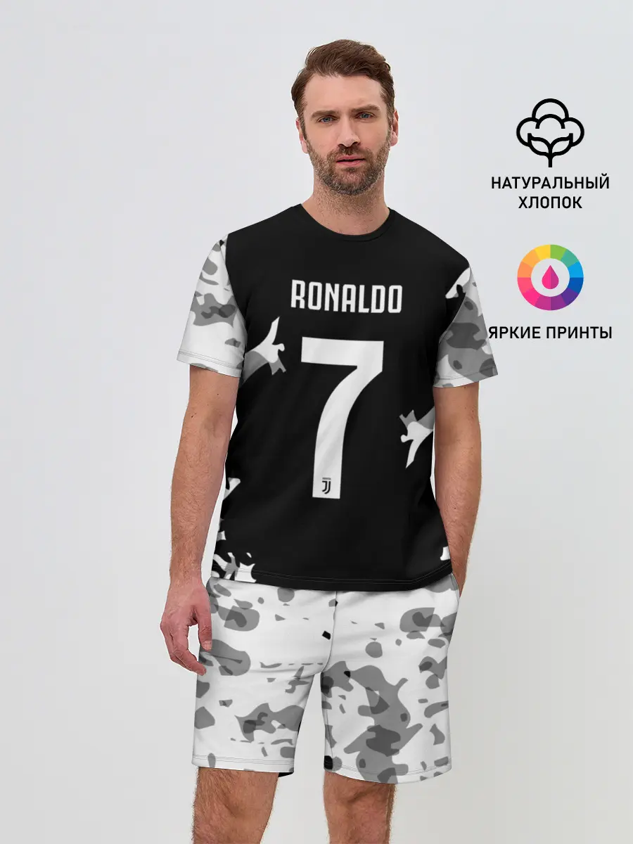 Мужской костюм с шортами / RONALDO JUVE SPORT