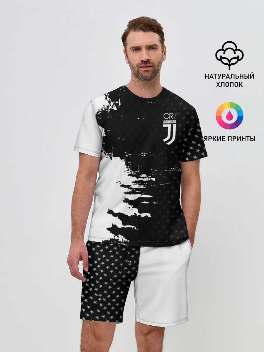Мужской костюм с шортами / RONALDO JUVE SPORT