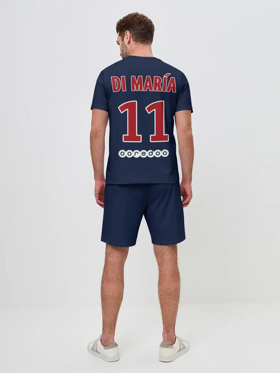 Мужской костюм с шортами / Ди Мария ПСЖ 18-19