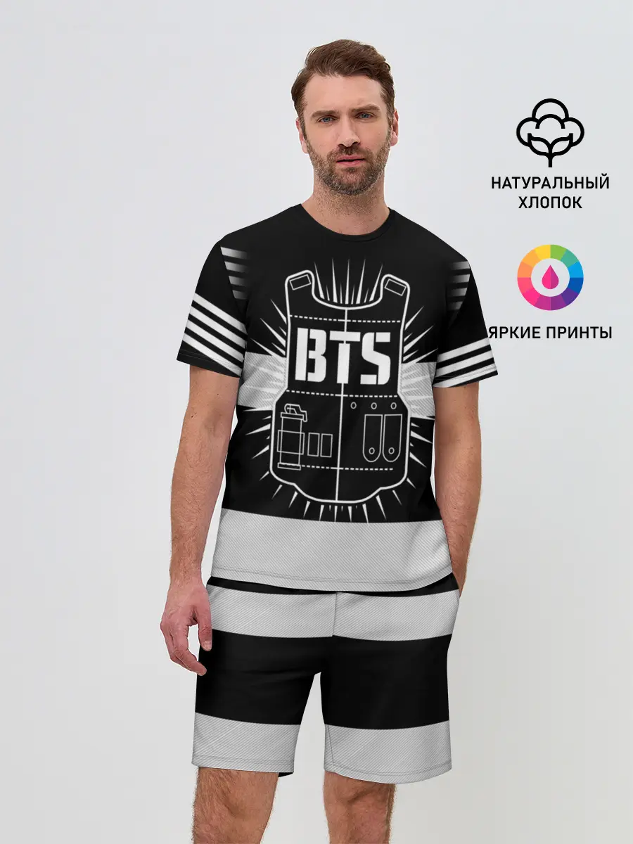 Мужской костюм с шортами / BTS ARMY 97 JUNG KOOK