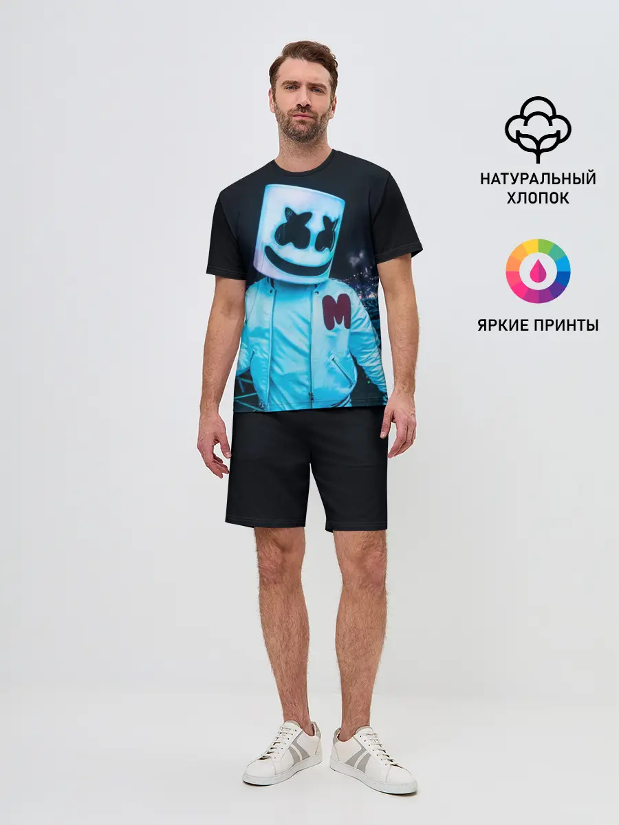 Мужской костюм с шортами / MARSHMELLO