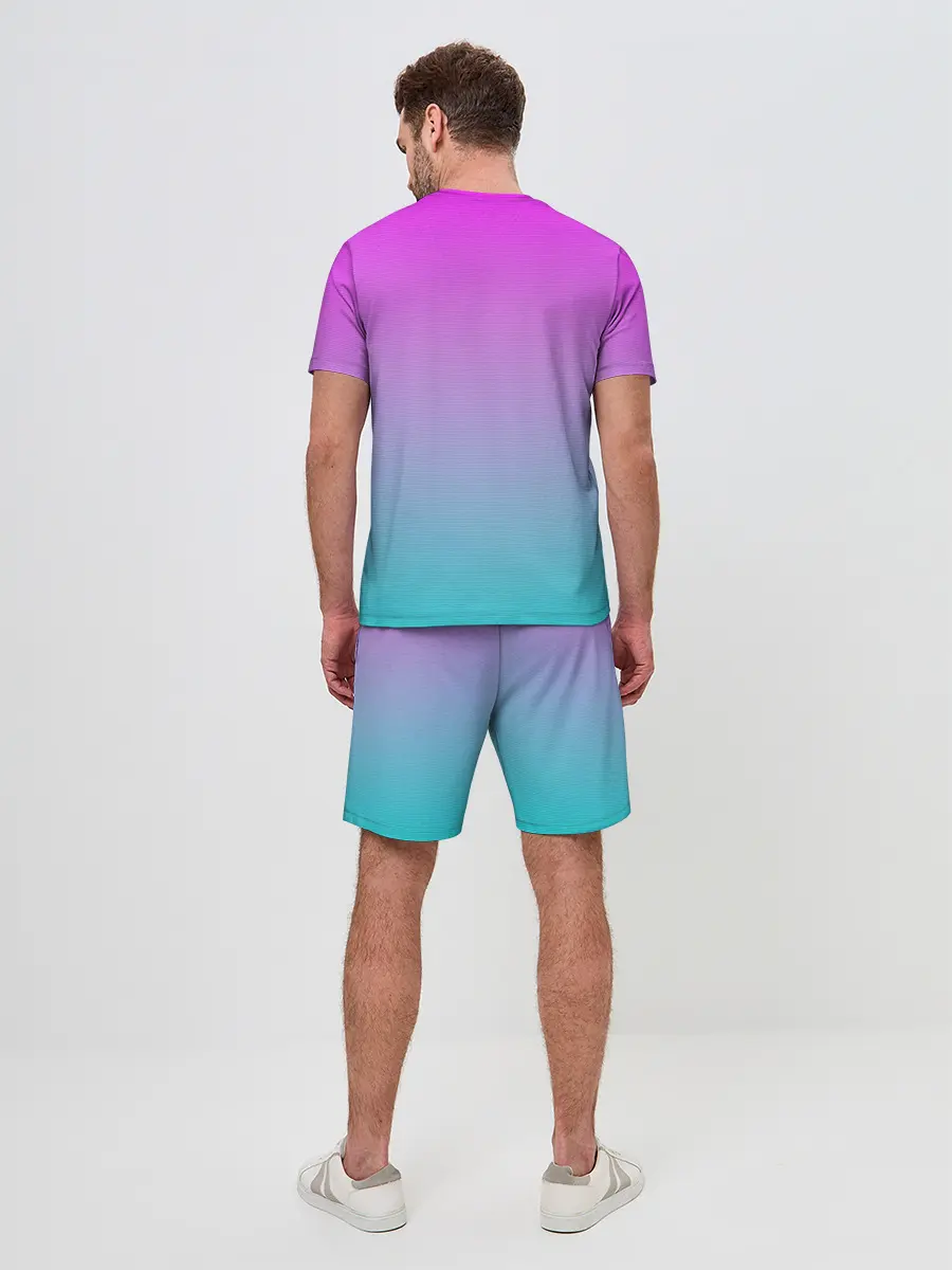 Мужской костюм с шортами / Пальмы 80s