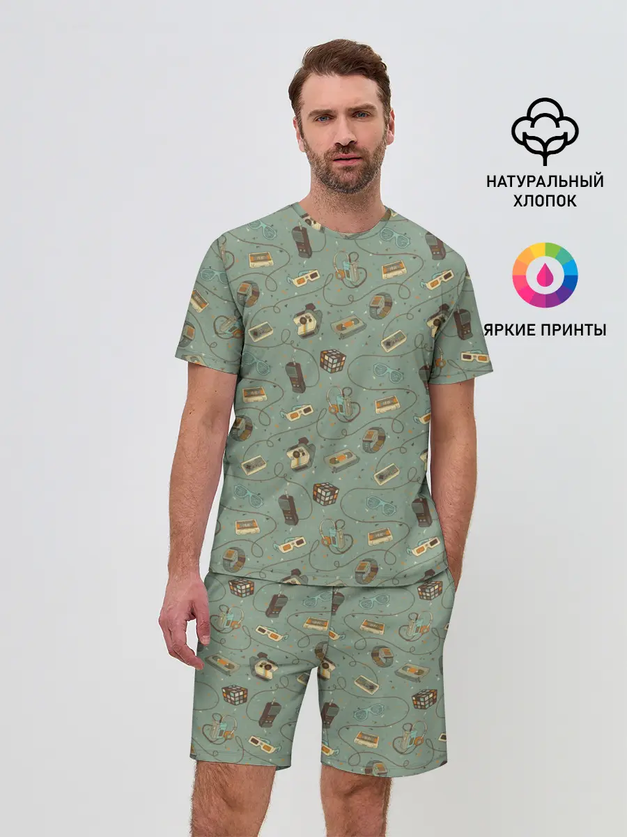 Мужской костюм с шортами / Oldschool pattern