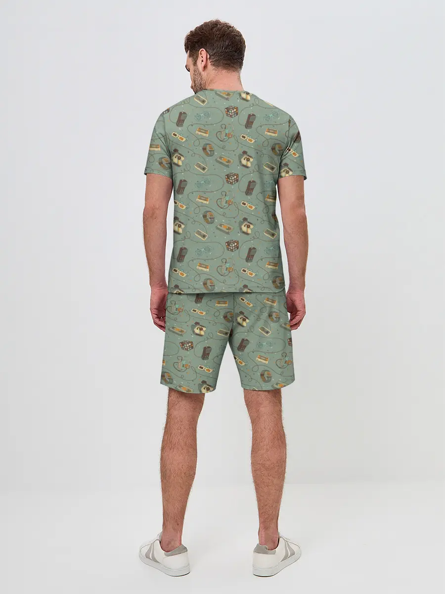 Мужской костюм с шортами / Oldschool pattern