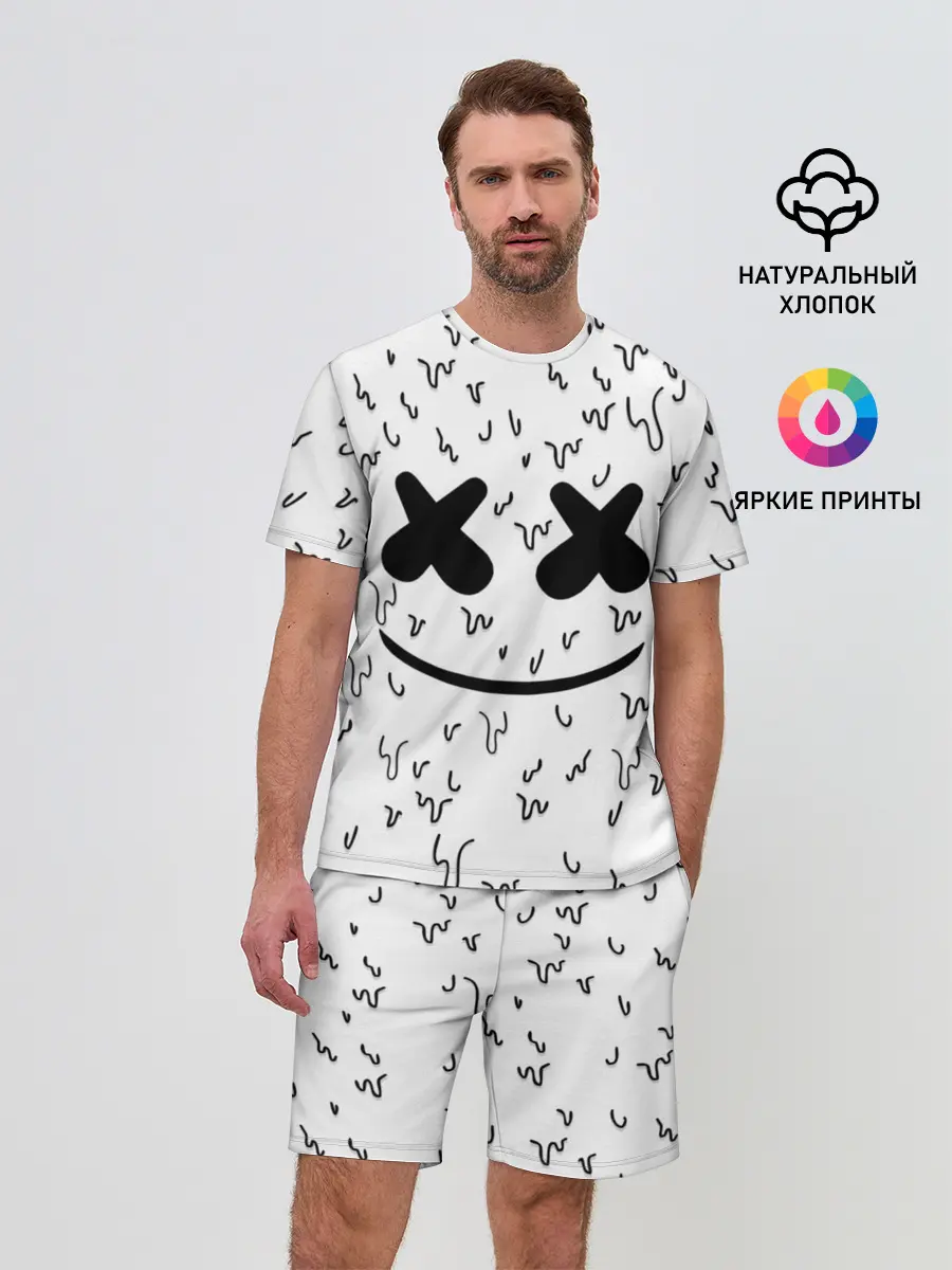 Мужской костюм с шортами / MARSHMELLO