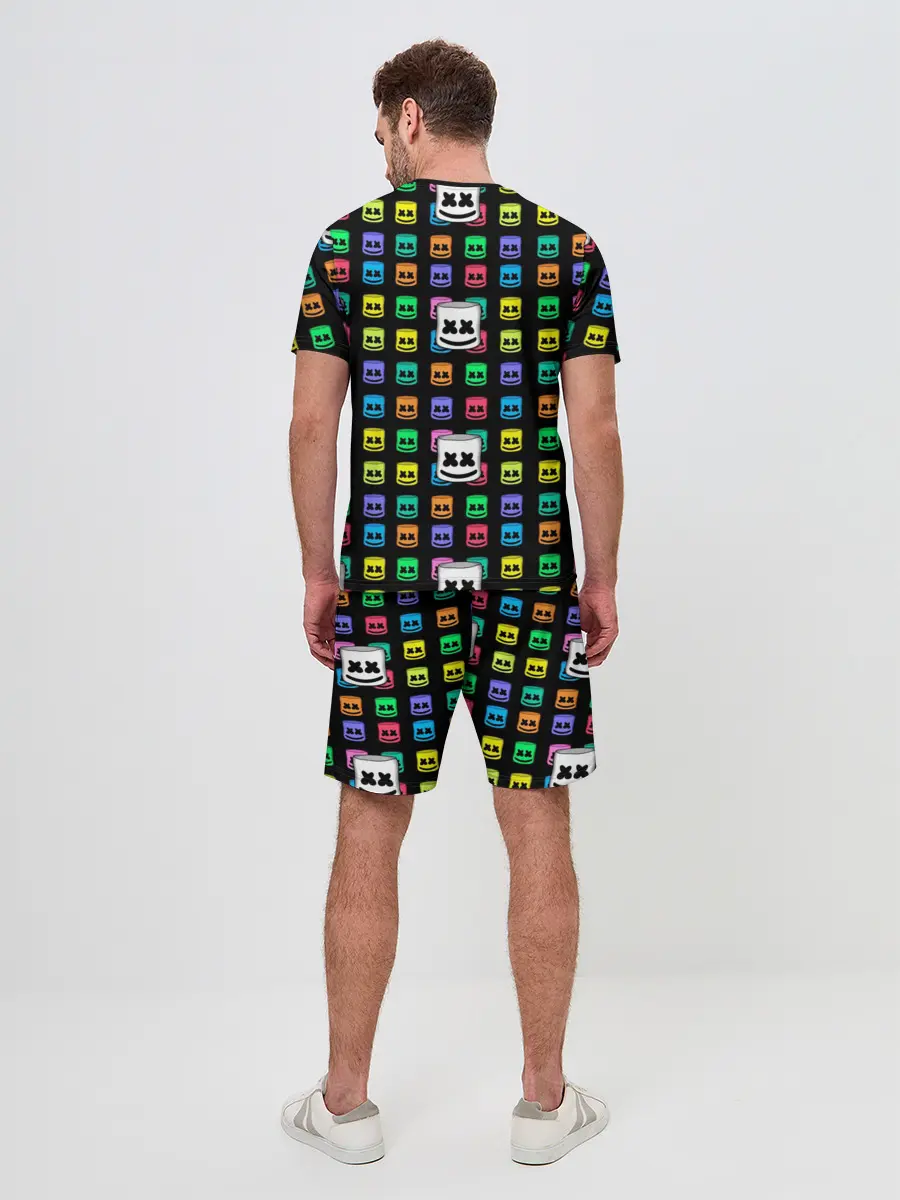 Мужской костюм с шортами / Marshmello