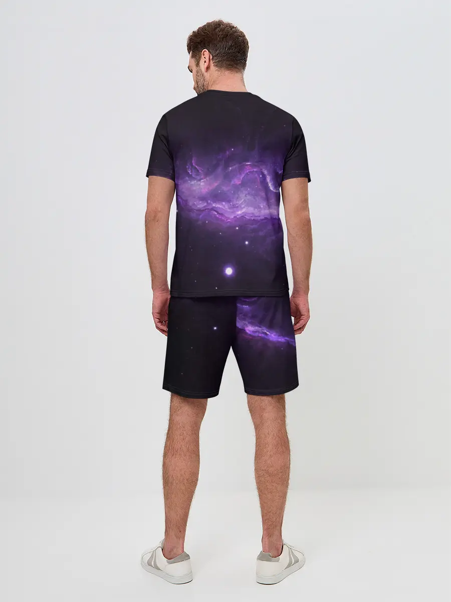 Мужской костюм с шортами / BTS SPACЕ 3D / БТС КОСМОС