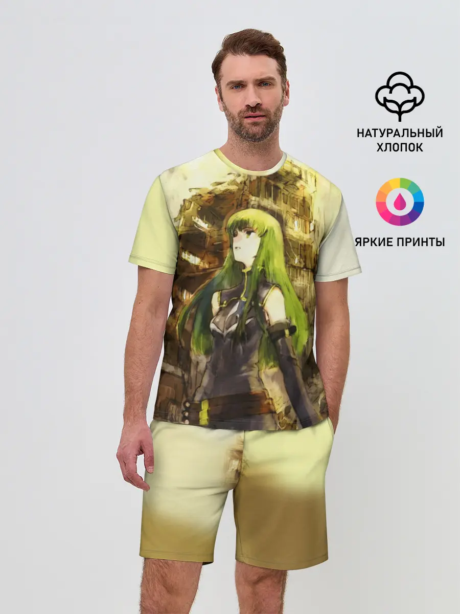 Мужской костюм с шортами / Code Geass art