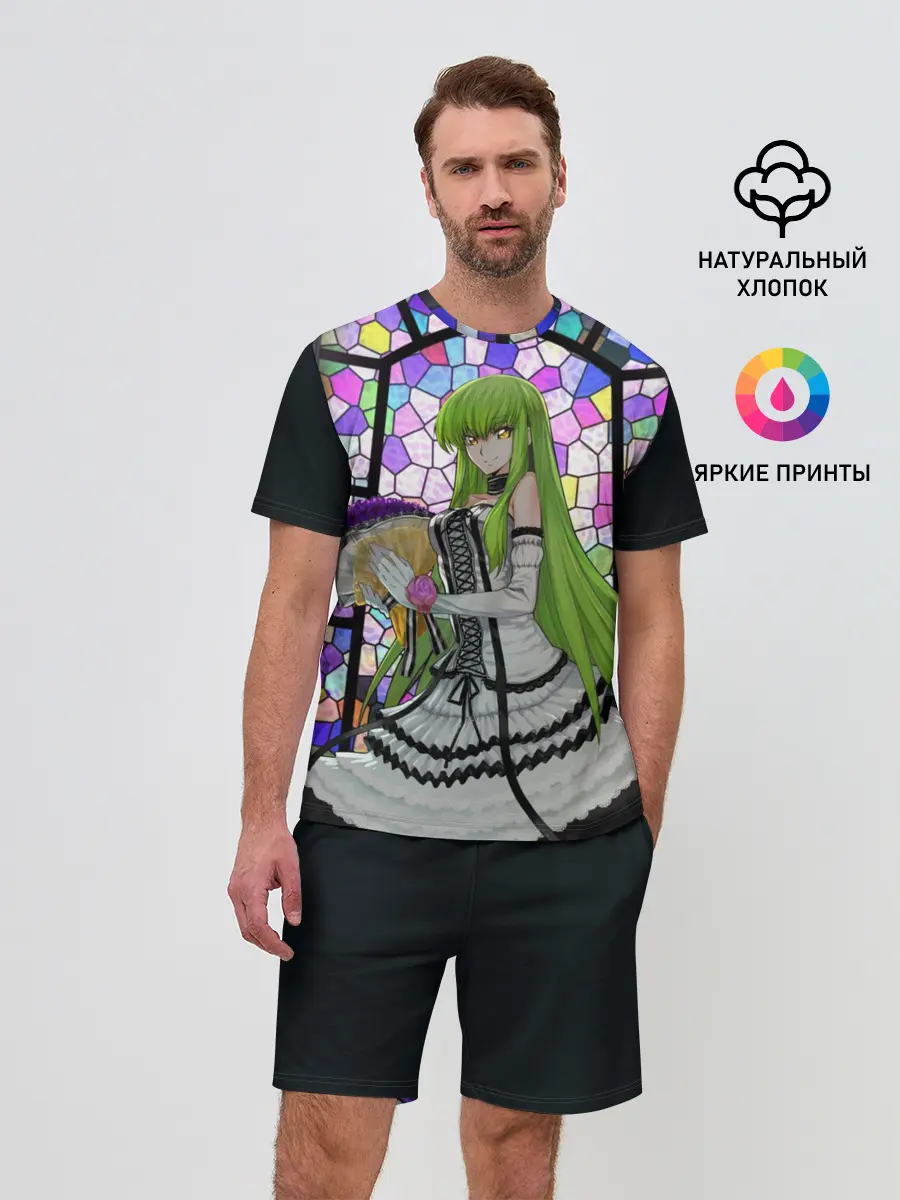 Мужской костюм с шортами / Код Гиас