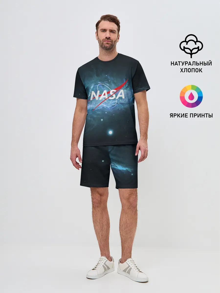 Мужской костюм с шортами / NASA