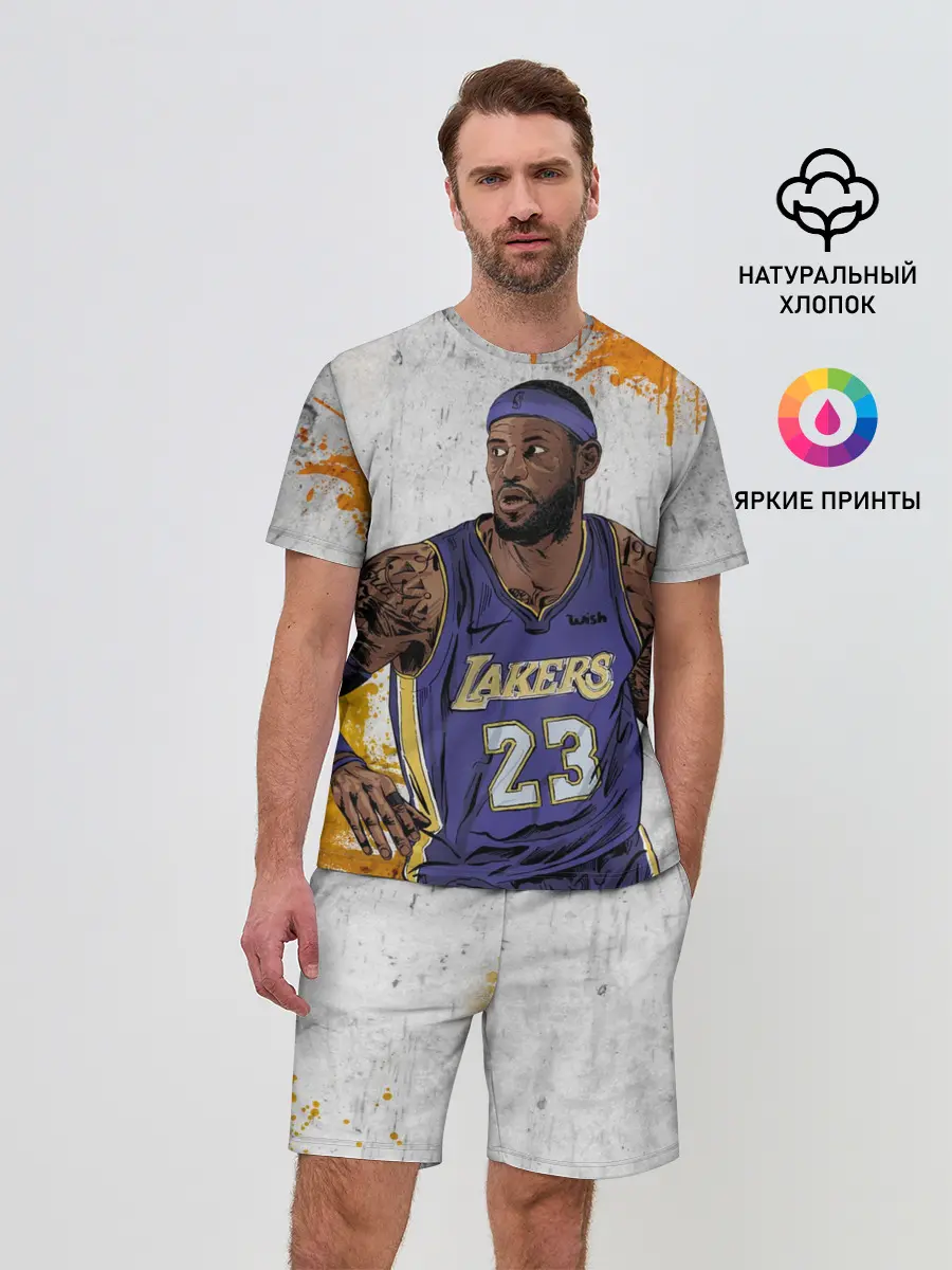 Мужской костюм с шортами / Леброн Джеймс